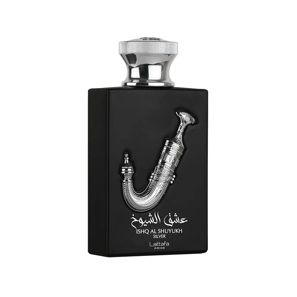 Ishq Al Shuyukh Silver by Lattafa Pride – 100ml
