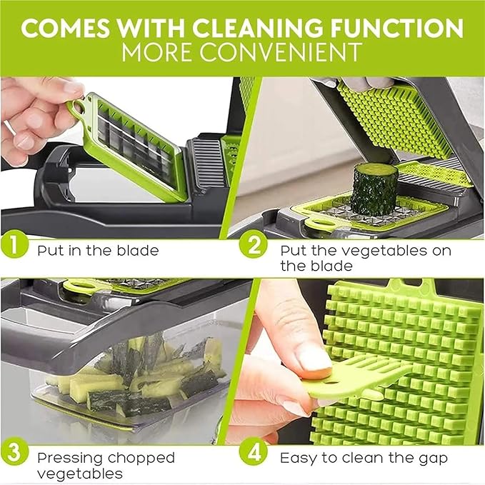 16 IN1 Vegetable Cutter & Food Chopper