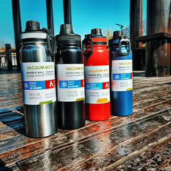 HS Double-Wall Insulated Stainless Steel Water Bottle 800mL – Hot & Cold, Leak-Proof, Portable Design