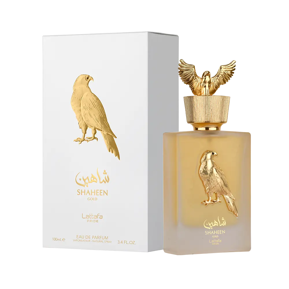 Shaheen Gold by Lattafa Pride – 100ml EDP Spray