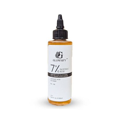 7% Glycolic Acid Toner - Exfoliating Face Toner for Blackheads & Glowing Skin (150ml)