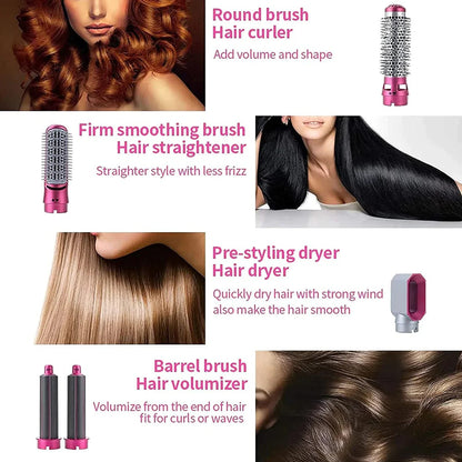 5 in 1 Hot Hair Dryer Hair Hold Spray