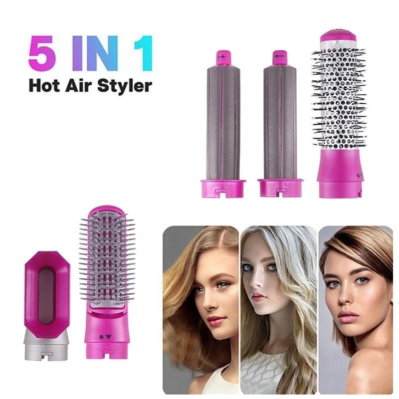 5 in 1 Hot Hair Dryer Hair Hold Spray